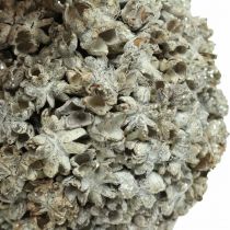 Article Boule de Noël blanche décorations de sapin boule de neige Ø12cm