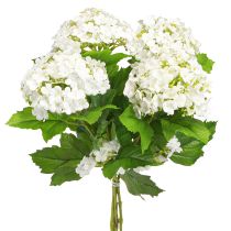 Article Fleurs Artificielles Snowball Viburnum Artificielle Blanche 60cm 4 Pcs