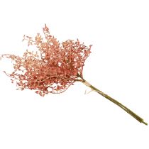 Article Décoration de fleurs artificielles, branches décoratives, décoration de branche rose 44cm 3 pcs