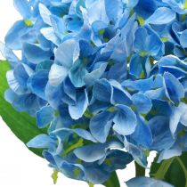 Article Fleurs artificielles décoration hortensia artificielle bleu 69cm
