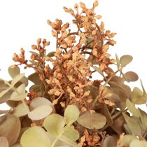 Article Bouquet d&#39;eucalyptus artificiel, décoration de fleurs artificielles avec bourgeons 30cm