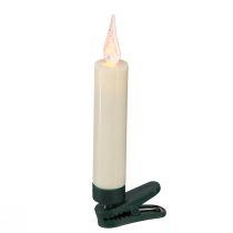 Article Bougies d'arbre LED à piles scintillantes 10 LED H10cm