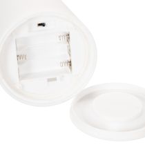 Article Lampe avec poignée, lampe LED portable pour usage intérieur et extérieur, 22 cm, lot de 3