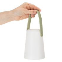 Article Lampe avec poignée, lampe LED portable pour usage intérieur et extérieur, 22 cm, lot de 3