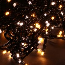 Article Guirlande lumineuse LED minuterie extérieure 144 LED 130cm