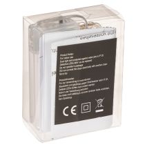 Article Guirlande lumineuse LED pour intérieur, à piles, blanc chaud, 30 LED, 3 m, lot de 6