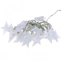 Article Guirlande lumineuse LED étoiles micro LED minuterie intérieur 2,85 m
