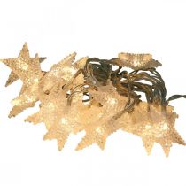 Article Guirlande lumineuse LED étoiles micro LED minuterie intérieur 2,85 m
