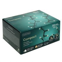 Article Guirlande lumineuse riz LED 350 vert, blanc chaud pour extérieur 7,5m