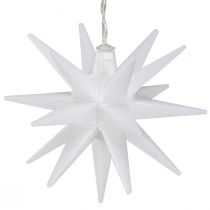 Article Étoile LED extérieur étoile lumineuse blanche pile Ø12cm H66cm
