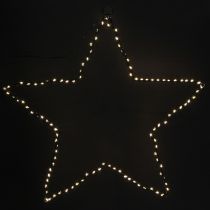 Article Étoile LED à suspendre en métal 110L blanc chaud intérieur Ø35cm