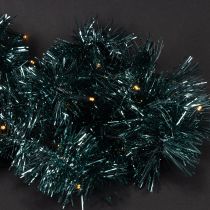 Article Guirlande lumineuse de Noël en clinquant avec 60 LED et minuterie, pour extérieur, 3 m