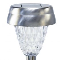 Article Lampes de jardin LED solaires avec minuterie blanc chaud H35cm 4 pcs