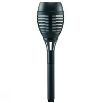 Article Torches solaires LED pour jardin, effet flamme, balcon, H38cm, lot de 4