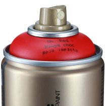 Article Bombe de peinture rouge Montana Gold satiné mat 400 ml