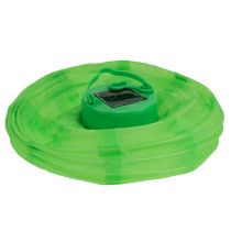 Article Lampion LED avec solaire 20cm vert