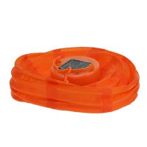 Article Lampion LED avec solaire 20cm orange
