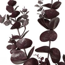 Article Longues branches d&#39;eucalyptus artificielles décoratives violet 103cm 2pcs
