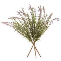 Article Herbes artificielles de lavande sur une tige à 7 branches 40cm 3pcs