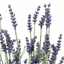 Article Buisson de lavande artificiel violet 51cm