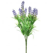 Article Lavande artificielle Branches de lavande décoratives Pick violet 33 cm