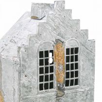 Article Porte-bougie chauffe-plat en métal pour maison lumineuse H25,5 cm