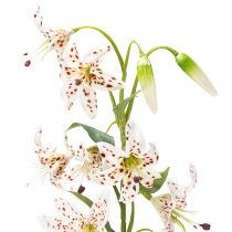 Article Lys artificiel en guise de tige florale pour une décoration élégante et facile d'entretien, 82 cm, 2 pièces