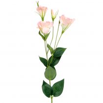 Lisianthus rose artificiel 87,5cm