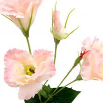 Article Lysianthus rose artificiel 87,5cm