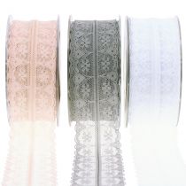 Ruban dentelle vintage 40mm 20m