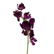 Orchidée Mokara violette 50cm artificielle 6pcs