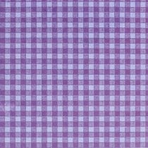 Article Manchette papier plaid violet 25cm 100m