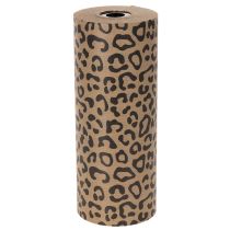 Article Papier pour manchettes, motif léopard, rouleau de 25 cm x 100 m, emballage cadeau