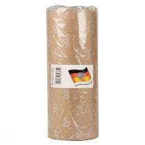 Article Manchette papier de soie fleurs naturelles 25cm 100m