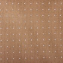 Article Papier manchette papier de soie pois naturels 25cm 100m