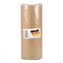 Article Papier manchette papier de soie pois naturels 25cm 100m