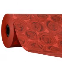 Article Papier manchette papier de soie roses rouges 25cm 100m