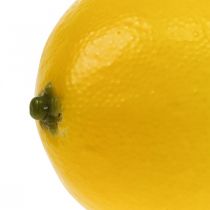 Déco Méditerranée Citron Artificiel L9cm Ø5cm