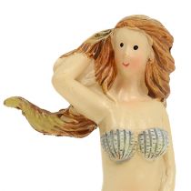 Article Figurine décorative sirène bleue 6 – 9,5 cm 3 p.