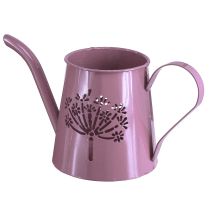 Article Arrosoir décoratif en métal avec pissenlit rose H12cm 2pcs