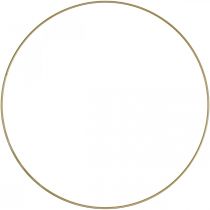Article Anneau en métal anneau décoratif Anneau Scandi boucle décorative or Ø30,5cm 6 pcs