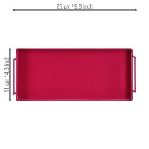 Article Plateau au design élégant qui transforme n'importe quelle table en un objet tendance et attrayant (25 cm).