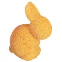 Article Mini lapins de Pâques, floqués et colorés, assortis, 6 cm de haut, lot de 12.