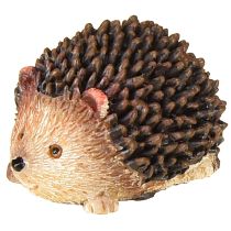 Article Mini figurines décoratives hérisson automne peintes à la main 4×2,5×2cm 6 pièces