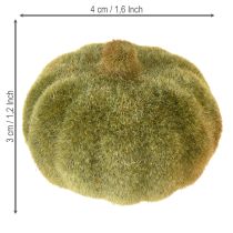 Article Mini décoration citrouille floquée à disperser 6 couleurs Ø4cm 24 pcs