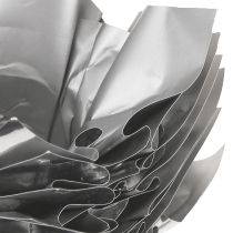 Article Mini jardinière argent emballage cadeau Ø4,5cm H7cm 8 pcs