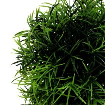 Article Mini boule d&#39;herbe plante artificielle verte ronde Ø10cm 1 pièce