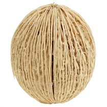 Article Fruits de cerbera blanchies Déco naturelle 8-10cm 10 pièces