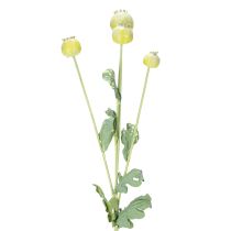 Article Bouquet de coquelicots artificiels décoratifs, fleurs réalistes pour accessoires de décoration, 61 cm, 3 pièces