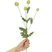 Article Bouquet de coquelicots artificiels décoratifs, fleurs réalistes pour accessoires de décoration, 61 cm, 3 pièces